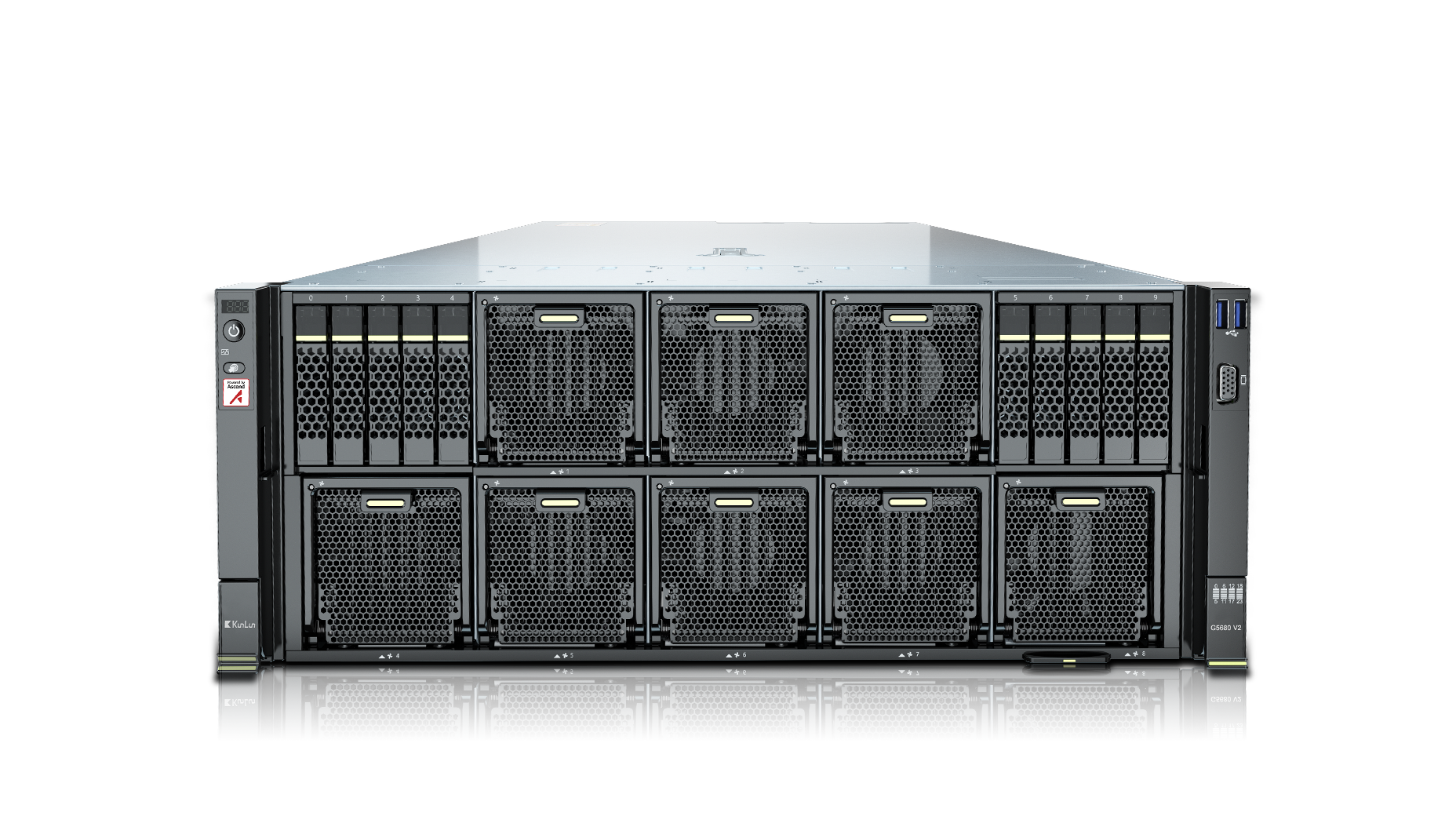 KunLun G5680 V2 AI训练服务器